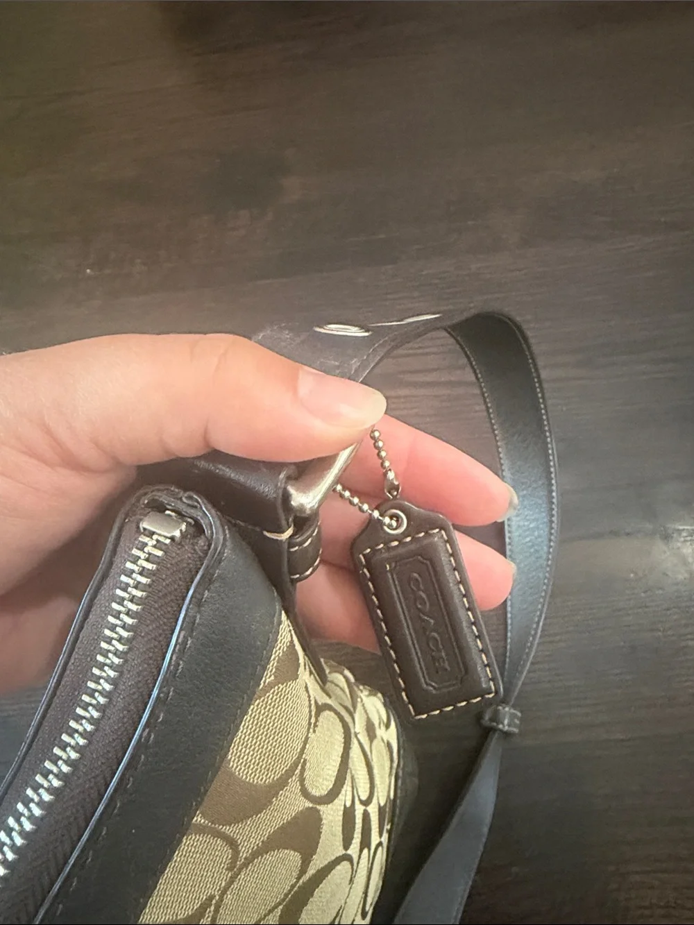 Coach Bleecker Signature Bucket/Duffle Bag